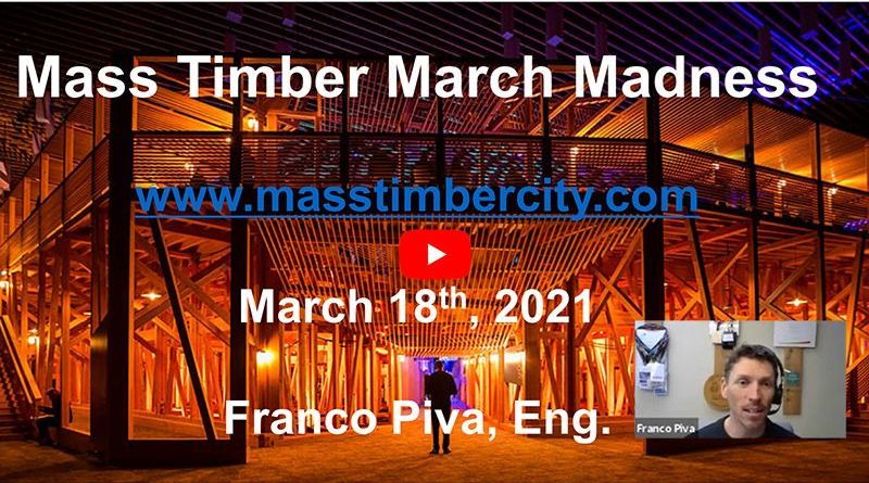 Mass Timber March Madness 2021